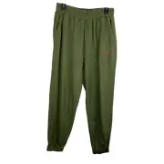 One Teaspoon Women’s Sz L Olive Green High Kick Jogger Pants New Lounge Comfort