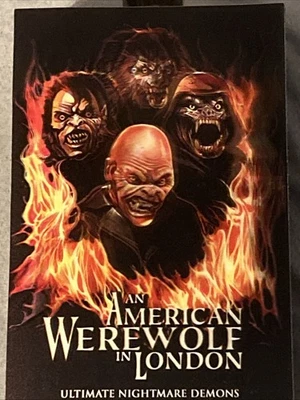AN AMERICAN WEREWOLF IN LONDON ACTION FIGURE BY NECA THE WOLF MAN NEW NEVER OPEN