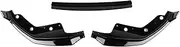 Car Front Bumper Splitter Lip M Performance Style Diffuser Guard Body Kit Cover, Compatible with BMW 3 Series G20 G21 320i 330i 2019-2022(Carbon Fiber)