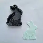 Easter bunny flower cookie cutter debosser embosser stamp fondant decorate bake