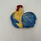 Cracker Barrel Ceramic 6x7in Rooster Plate CC01B27004