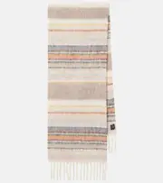 [Isabel Marant] Isabel Marant Firny striped alpaca-blend scarf One Size multicoloured