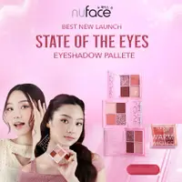 在飛比找蝦皮購物優惠-Nuface 眼影盤 4colors