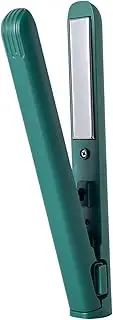 Flat Iron Hair Straightener,Flat Curler for Hair | Portable Hair Straightener and Curler 2 in 1 for Friends Family Girls Boys