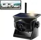 Solar Wireless Reversing Camera Magnetic WiFi Rear View Camera Night Vision 36