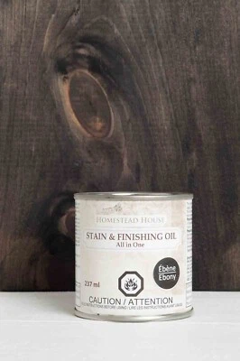 Fusion Mineral Paint - Homestead House - Stain and Finishing Oil (SFO) Ebony