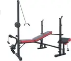 FitnessLab Back Adjustable Weight Bench Press Multi-station Fitness 8in1 Home Gy