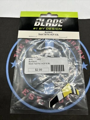 Blade. BLH3910 Stock Tail Fin mCP X BL