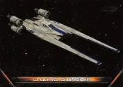 Star Wars Galactic Files (2018) VEHICLES Insert Card V-8 / U-WING GUNSHIP
