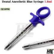 Auto Passive Black Dental Self Aspirating Anesthesia Syringe 1.8ml Anesthetic