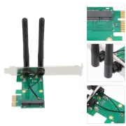 1 Set Replacement Mini PCIe To PCIe Card PC Network Card