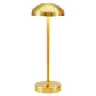 # LED Wireless Gold Table Lamp Rechargeable Touch Table Light Portable Desk Lamp