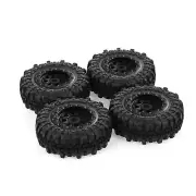 4Pcs 1.9" 1/24 RC Car Rubber Wheels Tires For Axial SCX24 90081 AXI00001