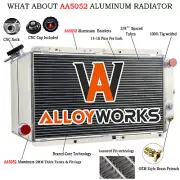 2 Rows Radiator For 79-84 Subaru Leone L Series/79-94 Brumby Ute 1.8L Petrol MT (for: Subaru)