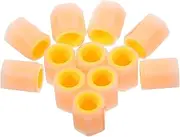 TOKIDNY 12pcs Glow The Dark Tire Valve Stem Caps Vehicle Valve Dust Caps Night Illumination for Enhanced Safety Durable Wear Resistant Car Accessories Vibrant