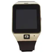 EK-D3 Montre Connectee Silicone Strap Smart Watch - Gold-Brown by Eclock for Unisex - 1 Pc Watch