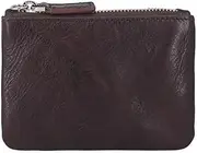 [HAMKVBPR] Mens Purses Leather Vintage Card Bag Driving Licence Driving Licence Book Multifunctional Key Bag Purse Wallet for Men(Colour 3)