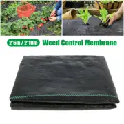 Wide Ground Cover Membrane Weed Control Fabric Garden Heavy Duty Landscape KouGX