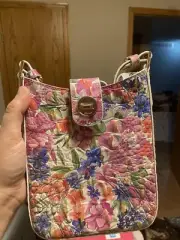 Brahmin Ombre Melbourne Collection Leather Marlin Homegrown Crossbody Bag