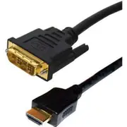 Dynamix C-HDMIDVI-5 Single Link HDMI to DVI-D Male Cable - 5m 18+1 Pin [C-HDMIDVI-5]
