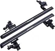 MOMOAU Plug-N-Play Electric Running Boards with LED Lights Compatible with 2018-2019 Toyota 4Runner | Automatic Retractable Power Steps, 600LB Capacity, Anti-Slip Surface, Vehicle-Specific Fit