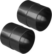 POWERTEC 70125-P2 Dust Port Adapter for 4 Inch Pipe to 4 Inch Dust Collection Hose, Quick Connect Hose Coupler Fitting for Workshop Dust Collection Fittings, 2 Pack