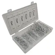 150Pcs Spring Steel Hitch Pins Clip Retaining Pins Tractor Cotter Pins Spring