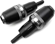 Motorcycle Accessories Frame Sliders Crash Protectors Falling Protection for Tracer 700/7/GT 2019-2023 (Color : Titanium a)