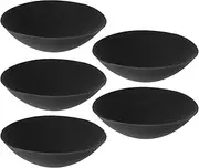 [Garneck] Round Bra Pads Inserts 5 Sets Soft Polyester Bra Padding Inserts for Sports Bra Bra Inserts for Enhanced Bust