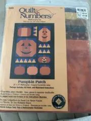 Quilt By Numbers “Pumpkin Patch” Wall Hanging Kit By Jennifer Lokey Fabric Inc.