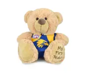 West Coast Eagles AFL First Teddy Bear 23cm Plush Stuffed Animal