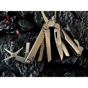 美國Leatherman萊澤曼WAVE PLUS波浪多功能組合可拆御工具折疊鉗