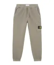 Stone Island Compass-Patch Drawstring Track Pants S,M walnut brown