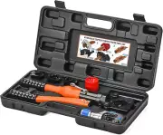 Icrimp Hydraulic Copper Tubing Press Tool Kit for 1/2-In, 3/4-In, 1-In Propress