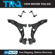 TRQ 4 pc Suspension Kit Control Arm w/ Ball Joints Sway Bar Links for Edge MKX (for: Ford)