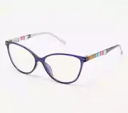 Prive Revaux Easy Breezy Blue Light Readers in Purple Stripe Strength 0 A477102