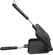 Cabilock Double Sided Sandwich Maker Detachable Non Stick Breakfast Pan for Grilled Sandwiches Waffles and Desserts Easy to Clean Design for Outdoor Cooking
