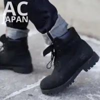 在飛比找蝦皮購物優惠-【限時免運】Timberland 黑靴 全黑 軍靴 防水 登