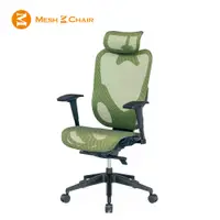 在飛比找PChome24h購物優惠-【Mesh 3 Chair】華爾滋人體工學網椅-附頭枕(蘋果