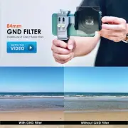 Cinema Mount Smartphone GND Filter Kit: Video Stabilizer, Cold Shoe, Aluminum