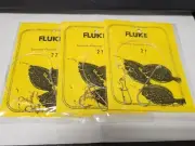 3 NJ Hand Tied Single Silver Long Hook w/3Way+Snap Fluke/Summer Flounder Rigs