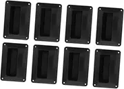 Kisangel 8pcs Durable Plastic Audio Speaker Handles Comfortable Replacement for Speaker Parts Easy to Install for Sound Boxes