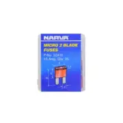 Narva 52410 10 AMP Red Micro 2 Blade Fuse (Box of 25)