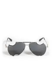 Black Aviator Dallas Meteor Sunglasses