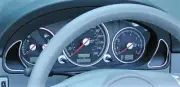 Alu Frame Chrysler Crossfire Dash Panel beside Tacho - Set of 2 Trim Cover
