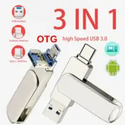 Type-C USB-C USB 3.0 Flash Drive OTG Memory Stick For Android Samsung AU