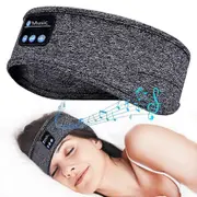 Wonderful Sleep Headphones Bluetooth Headband, Wireless Headband Headphones - Comfortable and High-Quality Sound Grey