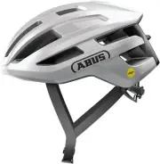 Helmet Road Abus 97990 - POWERDOME GLEAM SILVER M