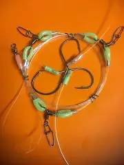 RIGS 1 X ULTIMATE 3 HOOKS JAPAN MONO LUMO EZY SWAP HOOKS 6/0 8/0 BEAK 7/0 CIRCLE