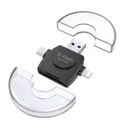 Android OTG SD TF Card Reader for iPad iPhone 13 12 11 Samsung S20 S10 S9